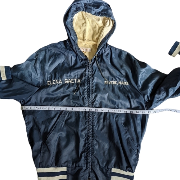 Vintage 60s Brooks Brothers Letterman Track Varsity Windbreaker Jacket - Picture 8 of 10